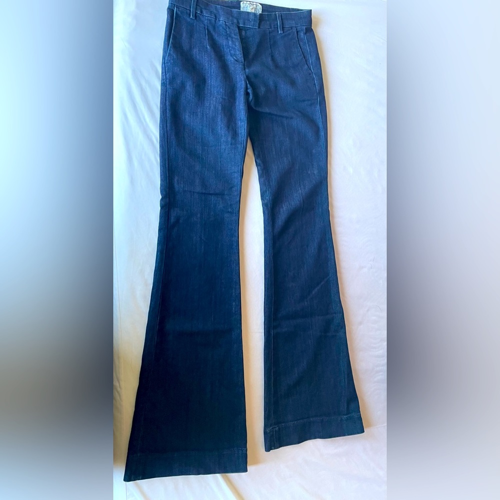 Current Elliot wide leg denim